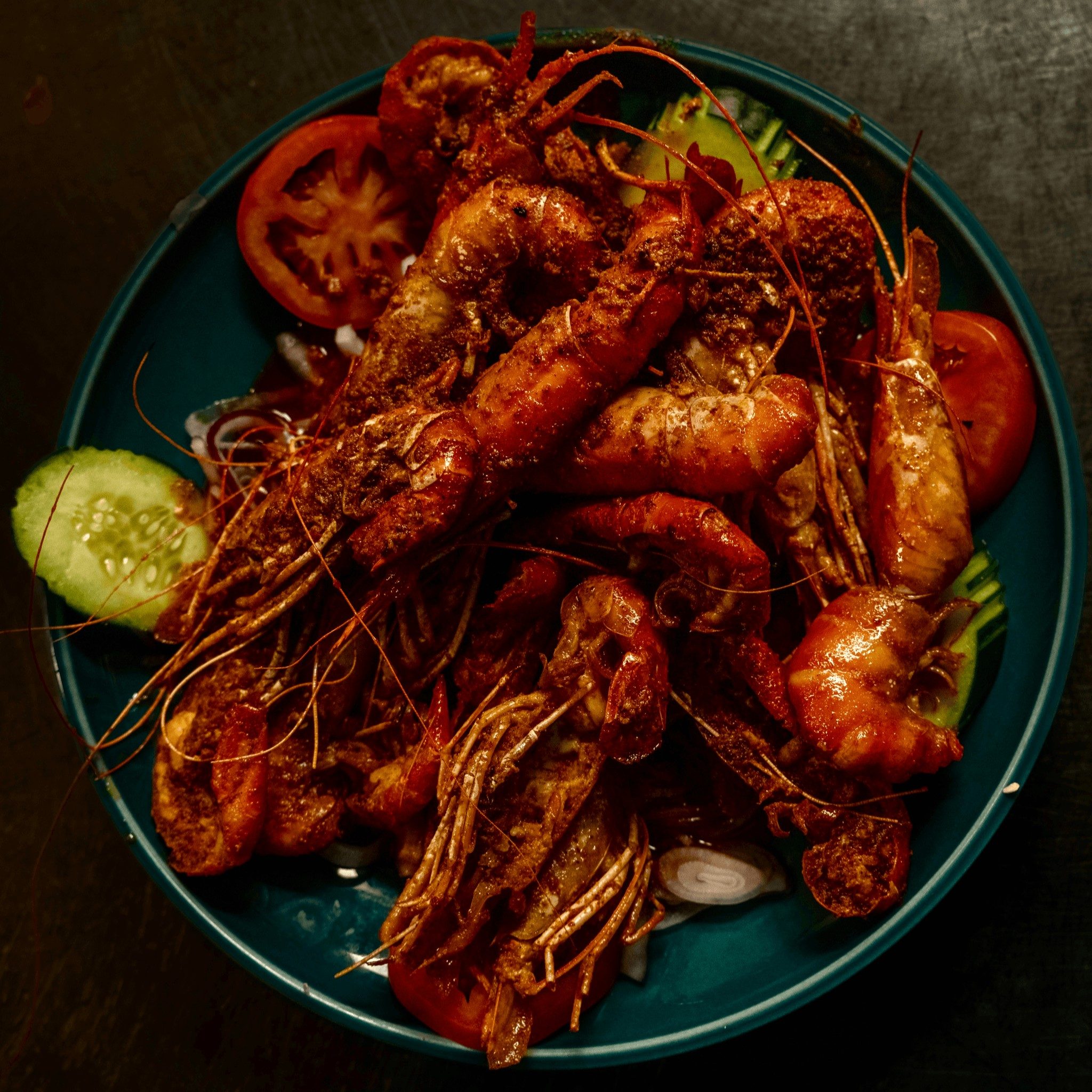 Langostinos.