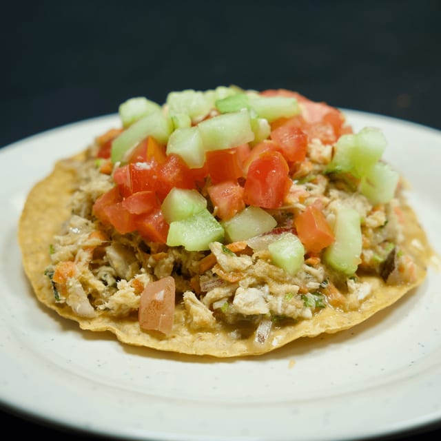 Tostada a la Riviera Nayarit.