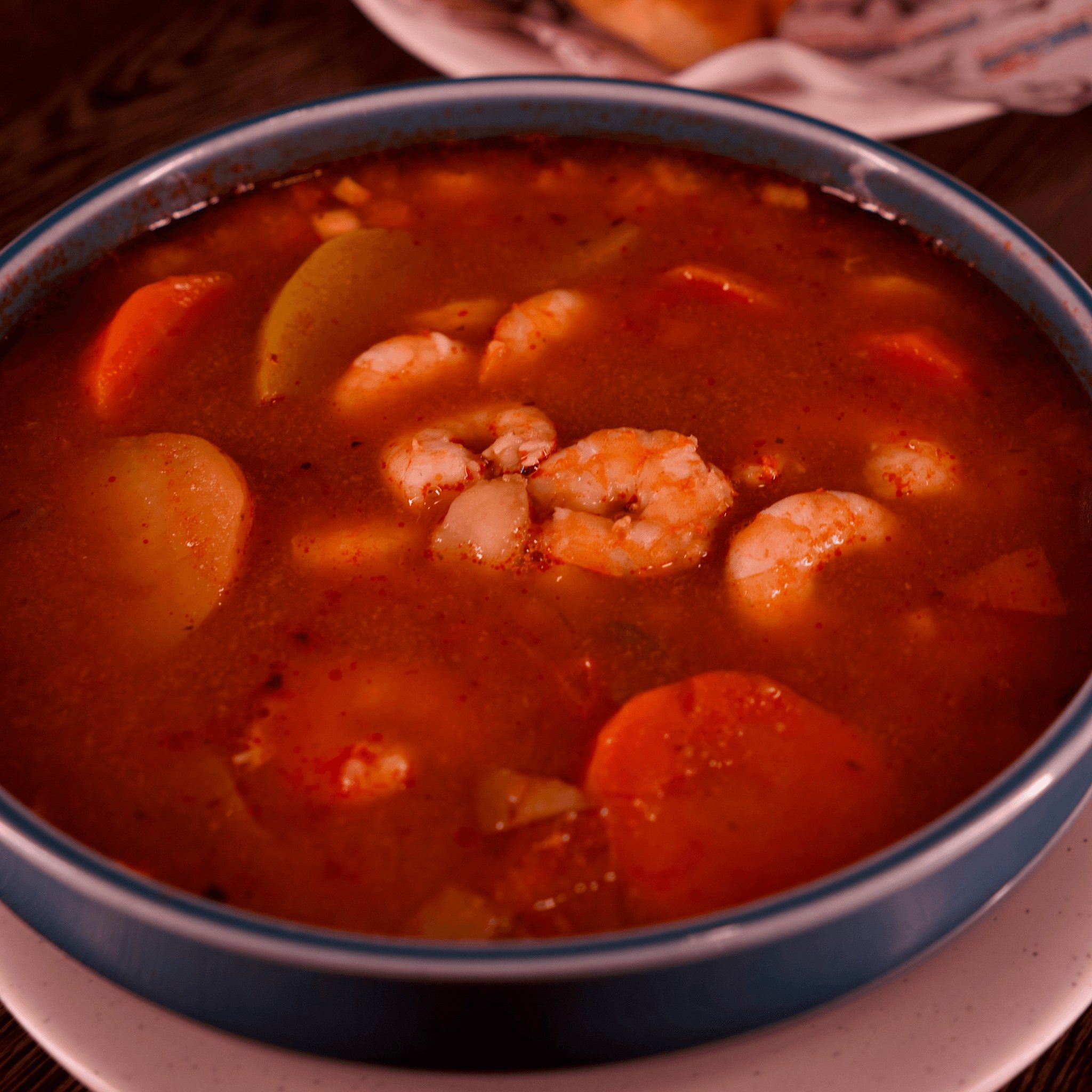 Caldo De Camaron.