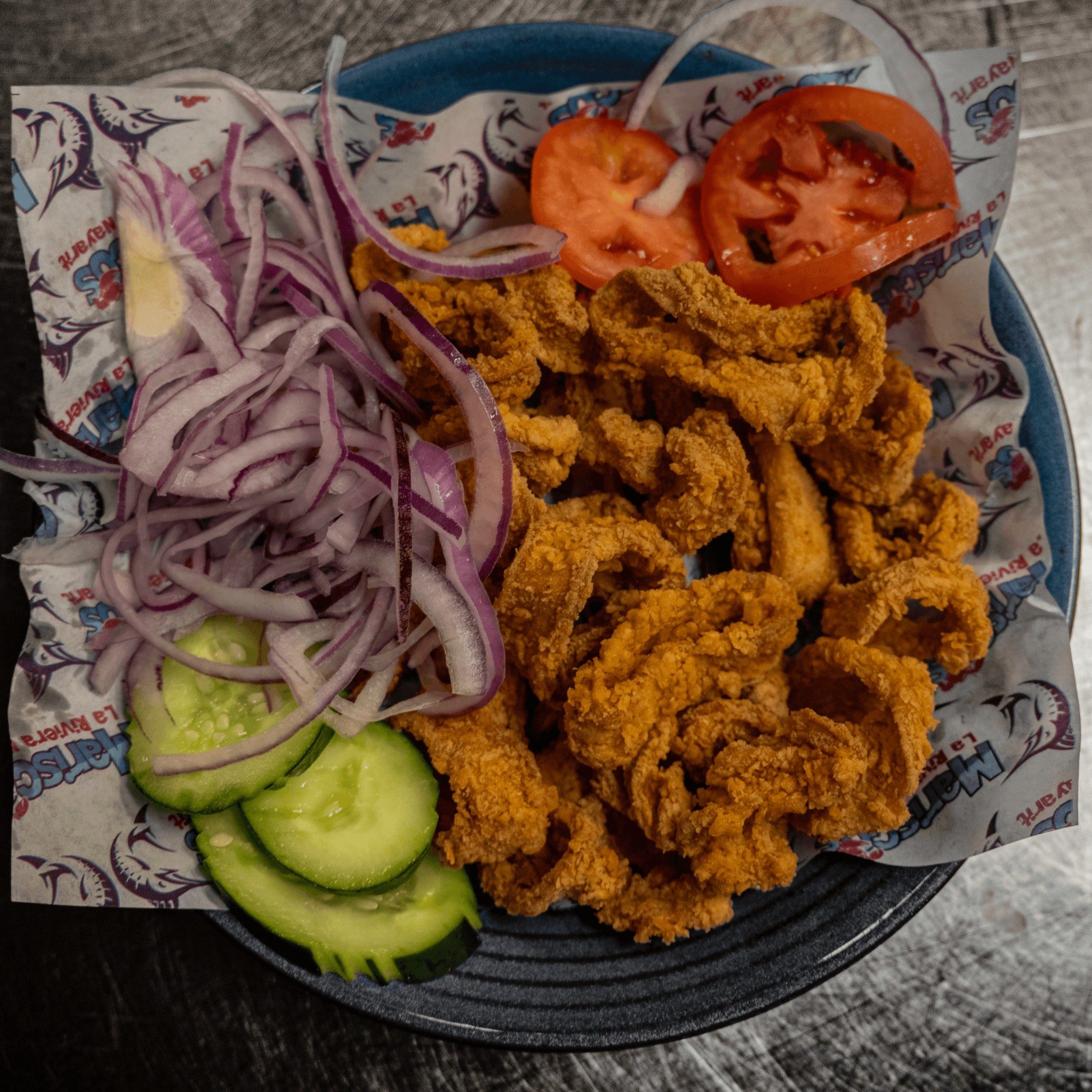 Calamares Empanizados.