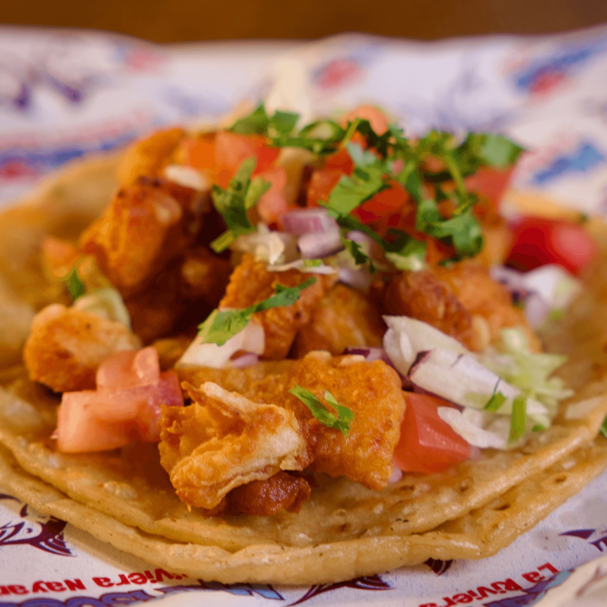 Tacos De Pescado.