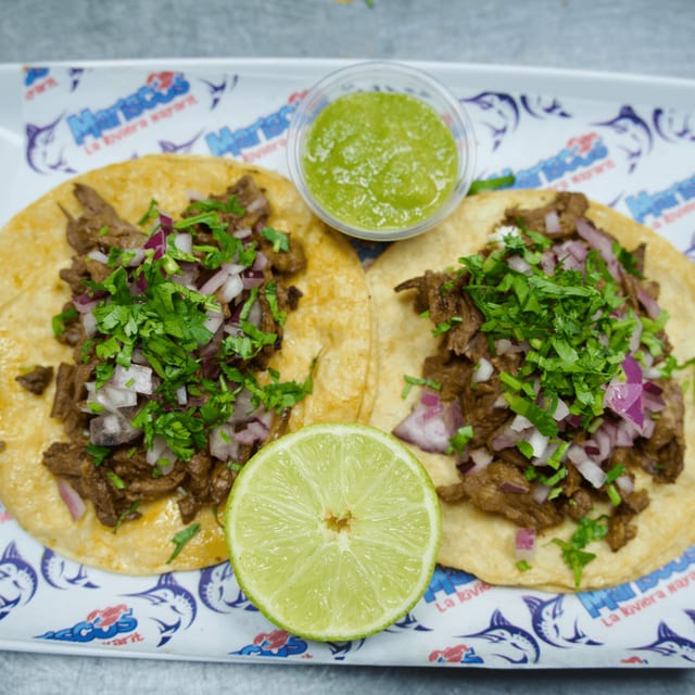 Tacos De Carne.